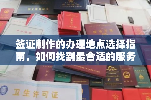 静宁签证制作的办理地点选择指南，如何找到最合适的服务点
